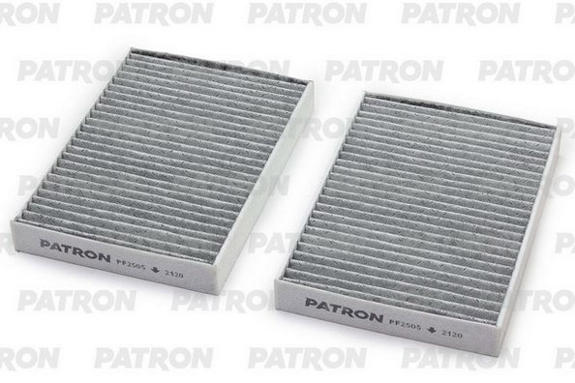PATRON pf2505 - Фильтр салона кт-т 2 шт. антибактериальный BMW 5 (G30, G31, F90), 7 (G11, G12), X5 (G05) 15-