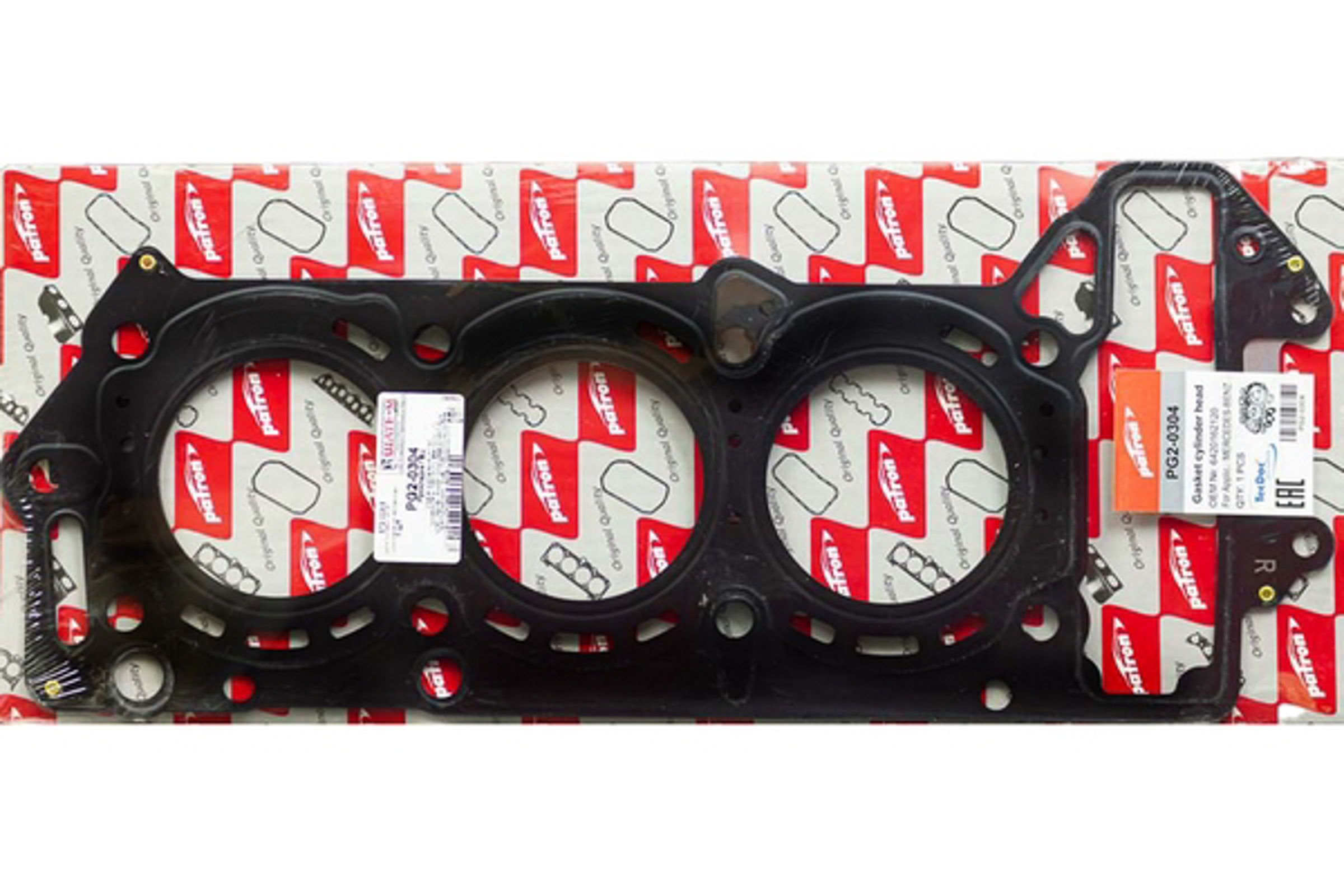 PATRON pg20304 - Прокладка ГБЦ MERCEDES-BENZ W211/W203/W164/W221 3.0CDi OM642 05>