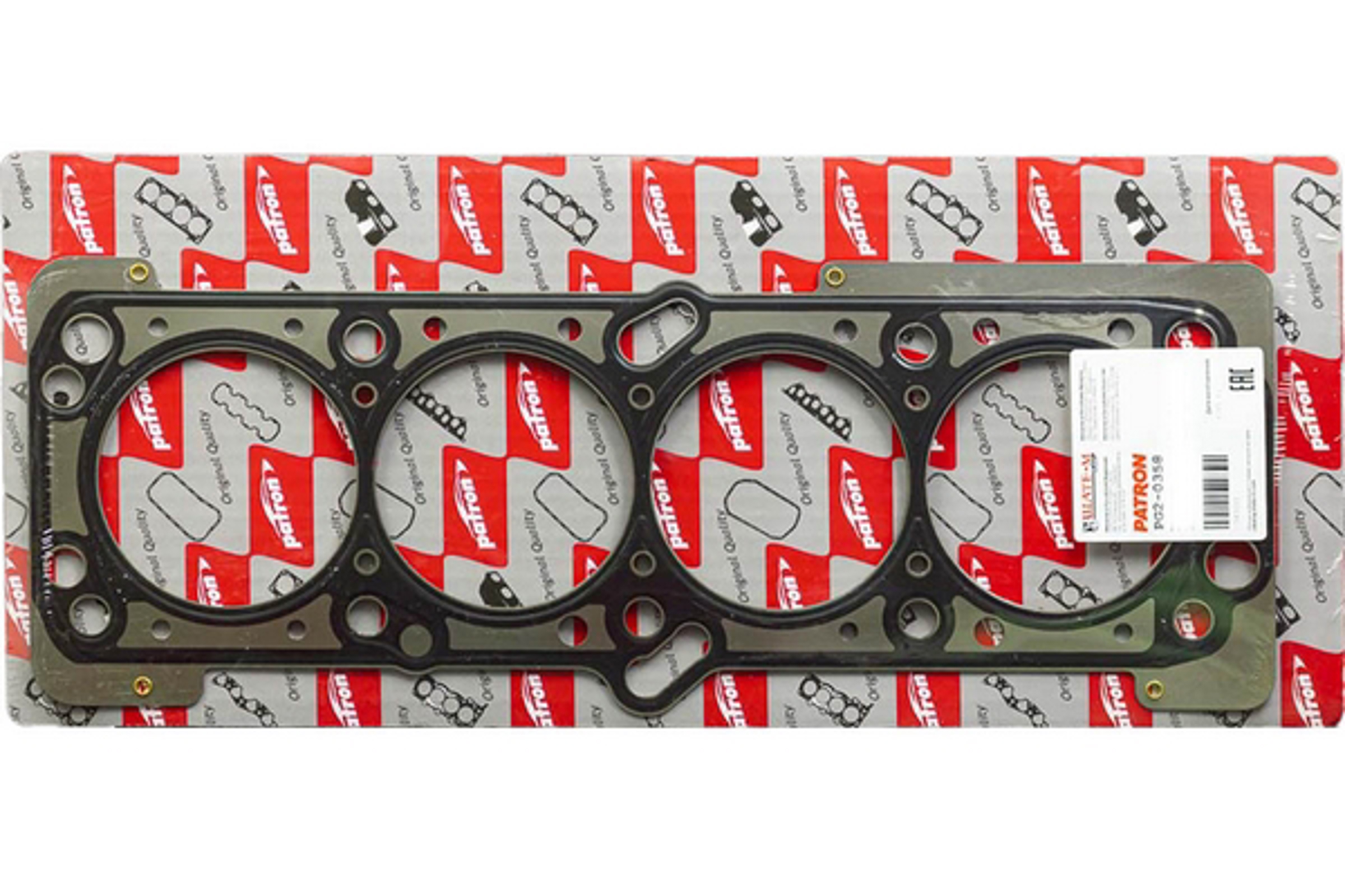 PATRON pg20358 - Прокладка ГБЦ CHEVROLET Aveo/ Lacetti/ Cruze 1.4 (F14D3), 1.6 (F16D3) 03-