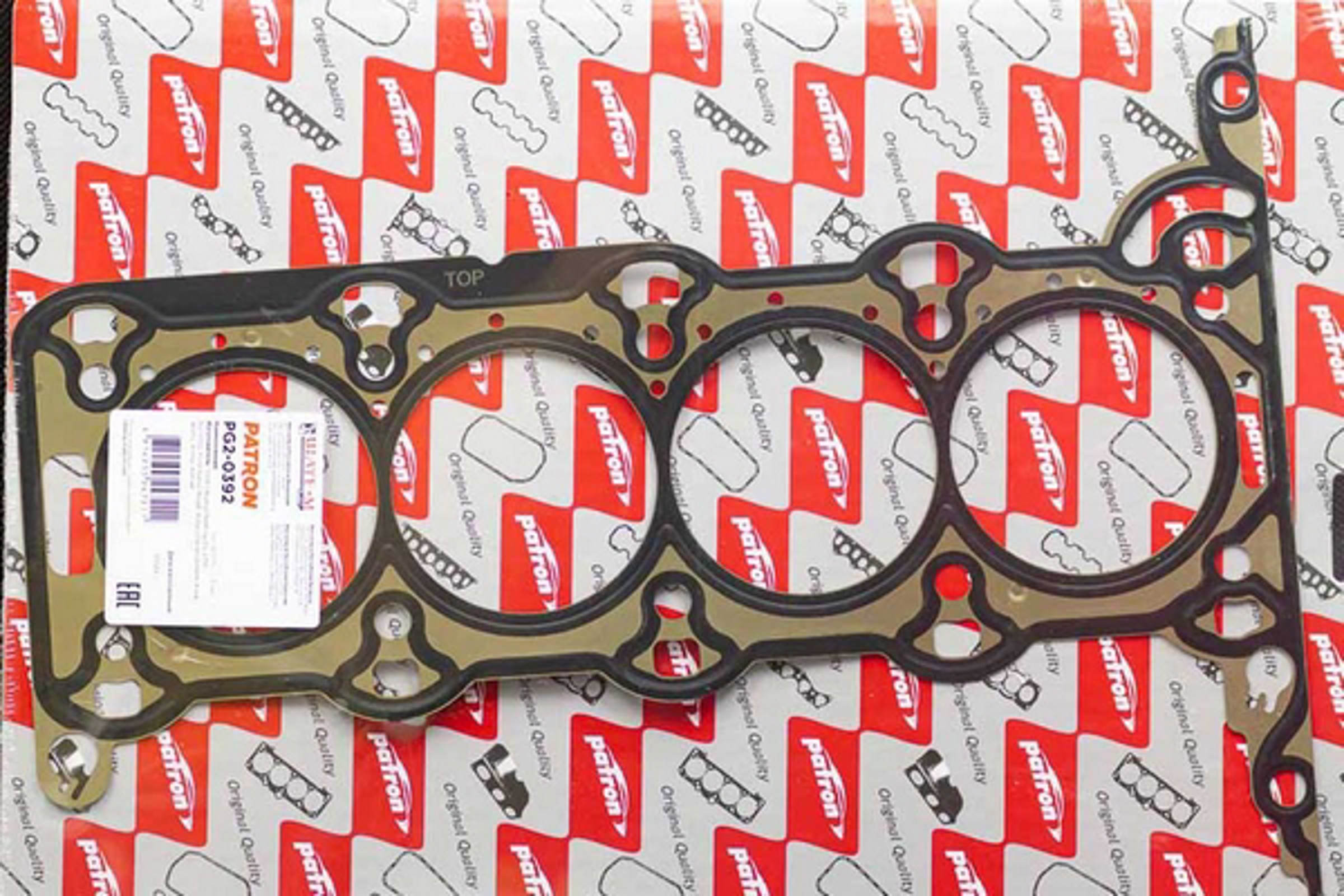 PATRON pg20392 - Прокладка ГБЦ OPEL 1.2i/ 1.4i (Z12XE/ Z12XEP/ Z14XEL/ Z14XEP) 2005>