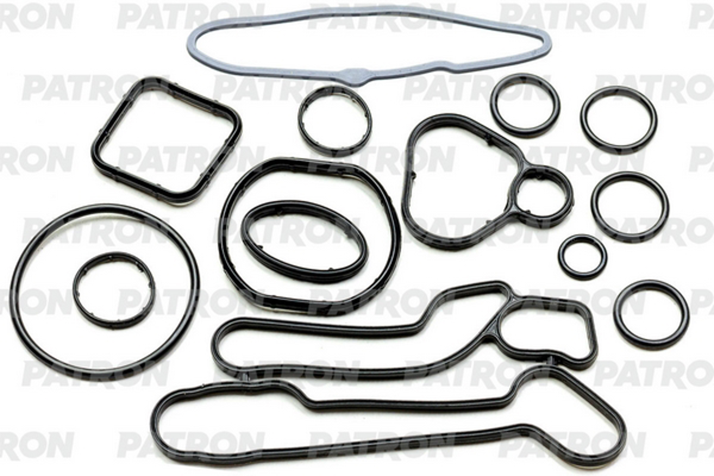 PATRON pg52137 - Комплект прокладок масляного радиатора OPEL ASTRA H/J, INSIGNIA, MOKKA, ZAFIRA B/C, VECTRA C 1.6-1.8 16V A16XER/Z16XER/A18XER/Z18XER 04>