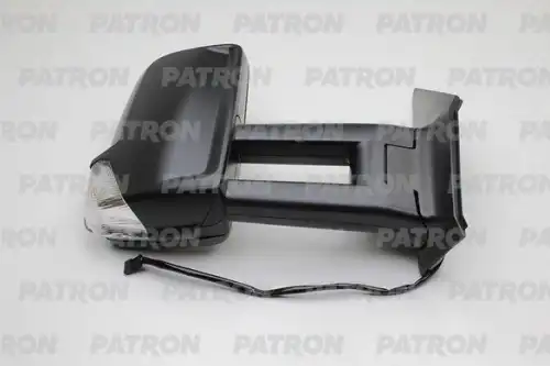 PATRON pmg2436m09 - Зеркало наружное в сборе прав, электр, с подогр, выпуклое (длин.плечо) VW: CRAFTER 09-