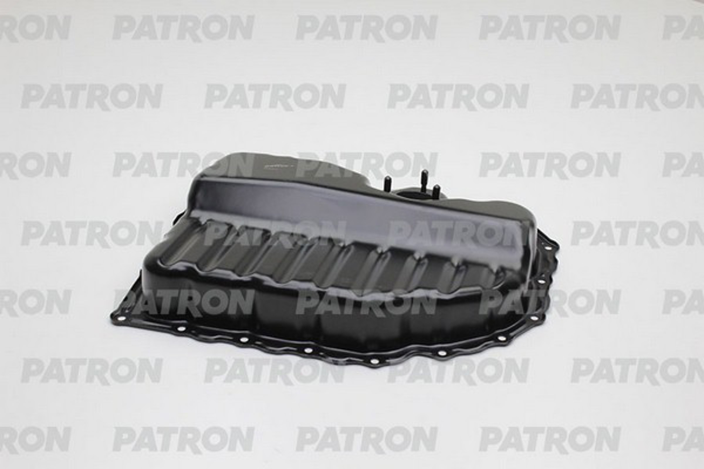 PATRON poc017 - Поддон масляный (жестяной с отв. для датчика уровня масла) VAG: 1.8(TSI/TFSI) 07-/2.0(FSI 05-10/TSI 08-/TFSI 04-)