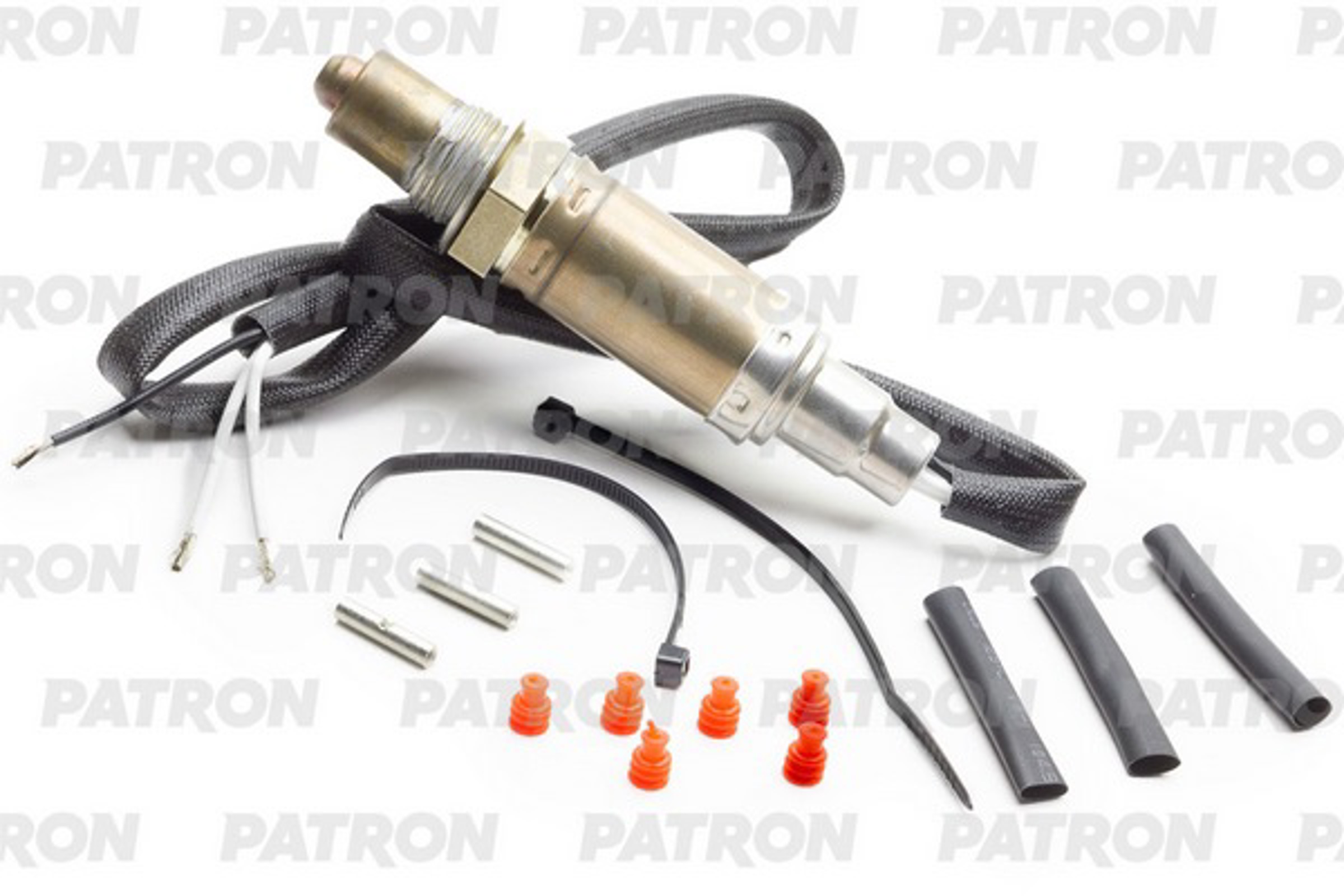 PATRON pos008 - Лямбда-зонд универсальный 0258986504 BOSCH Thimble type (3-пров) Сопротивление подогрева 2.1? ± 0.4?