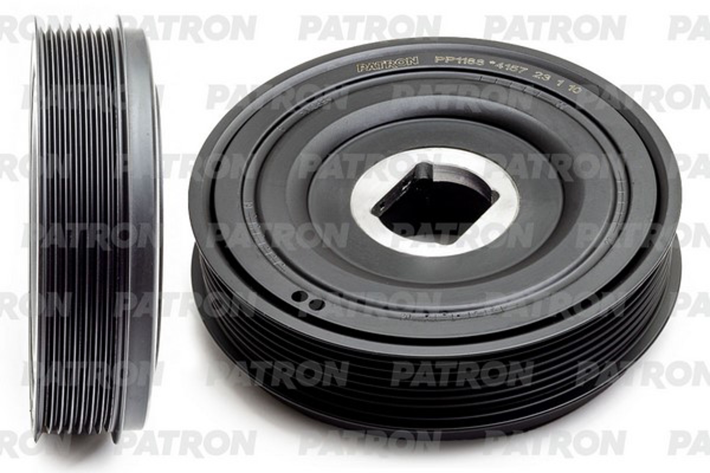 PATRON pp1188 - Шкив коленвала RENAULT Master III 2.3dCi 10-