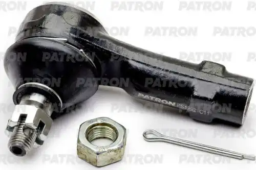 PATRON ps1512 - Наконечник рулевой тяги M12X1,25 M10X1,25 MITSUBISHI: LANCER 08-, OUTLANDER II 06-, PEUGEOT 4