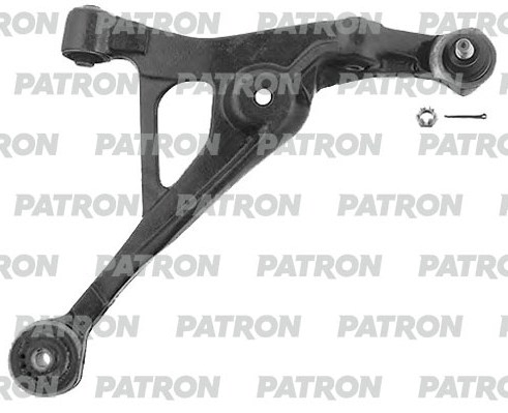 PATRON ps5463r - Рычаг подвески CHRYSLER: SEBRING 95-06, DODGE: STRATUS 95-06, PLYMOUTH: BREEZE 95-00