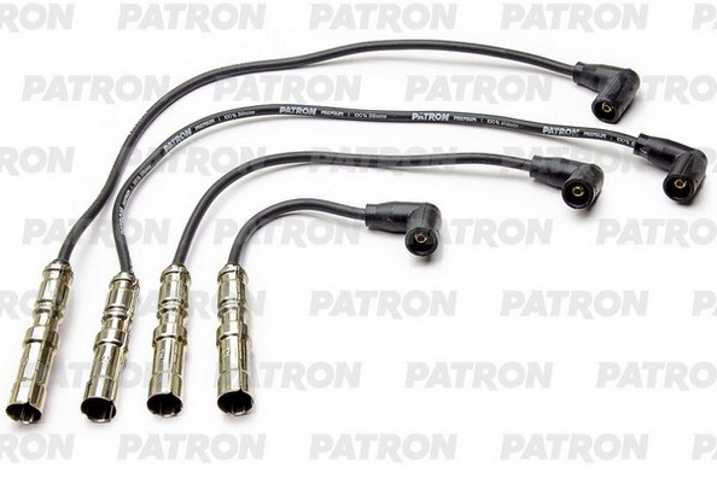 PATRON psci2065 - Комплект проводов зажигания AUDI: A3 1.6i 03- / A4 1.6i 00- \ VW: Golf V 1.6i 03- / Passat 1.6i 05- / Caddy III 1.6i 04- \ SKODA: Octavia II 1.6i 04-