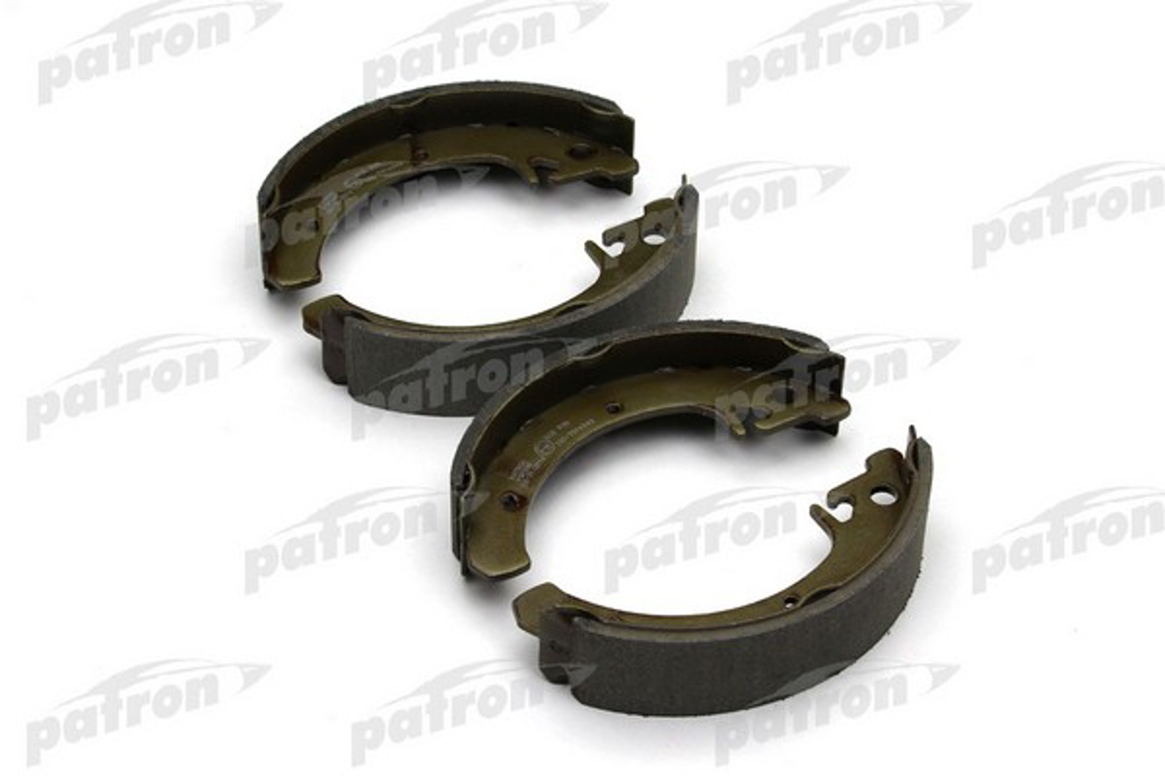 PATRON psp240 - Колодки тормозные барабанные зад. (без ABS) LADA: SAMARA 1.1-1.5 85>/110-112 1.5 95>