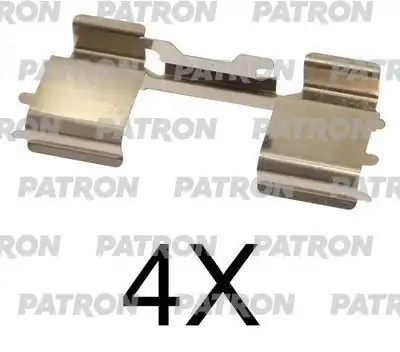 PATRON psrk1065 - Комплект монтажный тормозных колодок дисковых CITROEN: JUMPER 2.2 HDI 100/2.2 HDI 120/3.0 HDI 145/3.0 HDI 160/3.0 HDI 180 06-, JUMPER 2.2 HDI 100/2.2 HDI 120/2.2 HDI 130/3.0 HDI 155/3.0