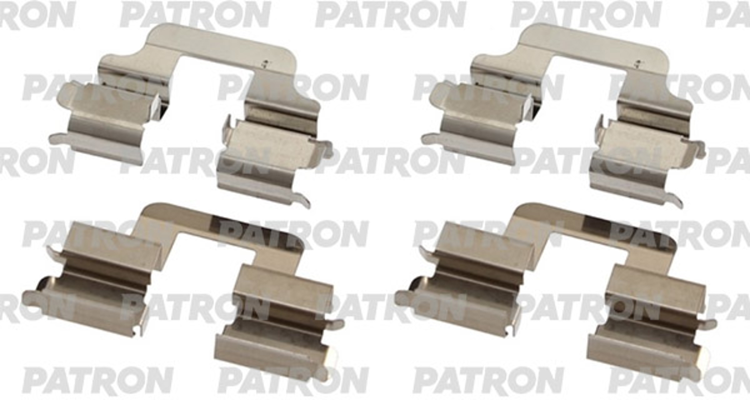 PATRON psrk1243 - Комплект монтажный тормозных колодок дисковых FORD: S-MAX 06-, 10-, 08-, MONDEO IV SALOON 07-, MONDEO IV HATCHBACK 07-, MONDEO IV ESTATE 07-, GALAXY 06-