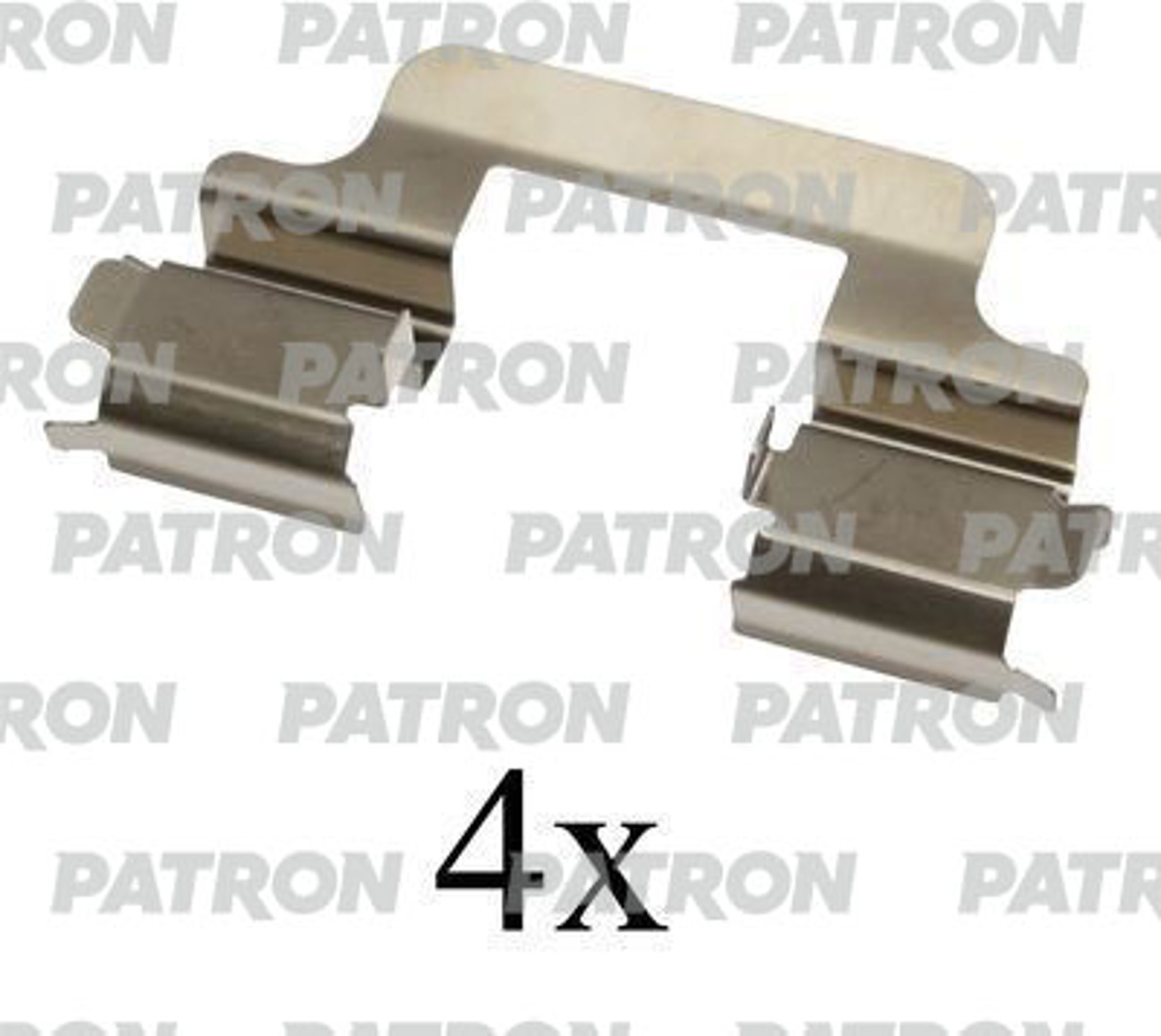 PATRON psrk1335 - Комплект монтажный тормозных колодок дисковых A6/A7/Q5/A5/A4/A8/PHAETON/TRANSPORTER/MULTIVAN/CARAVELLE/SPIDER/159/BRERA (02-18)