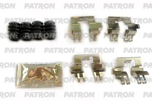 PATRON psrk1395 - Комплект монтажный тормозных колодок