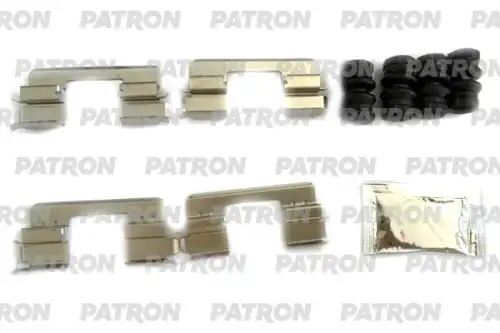 PATRON psrk1437 - Комплект монтажный тормозных колодок