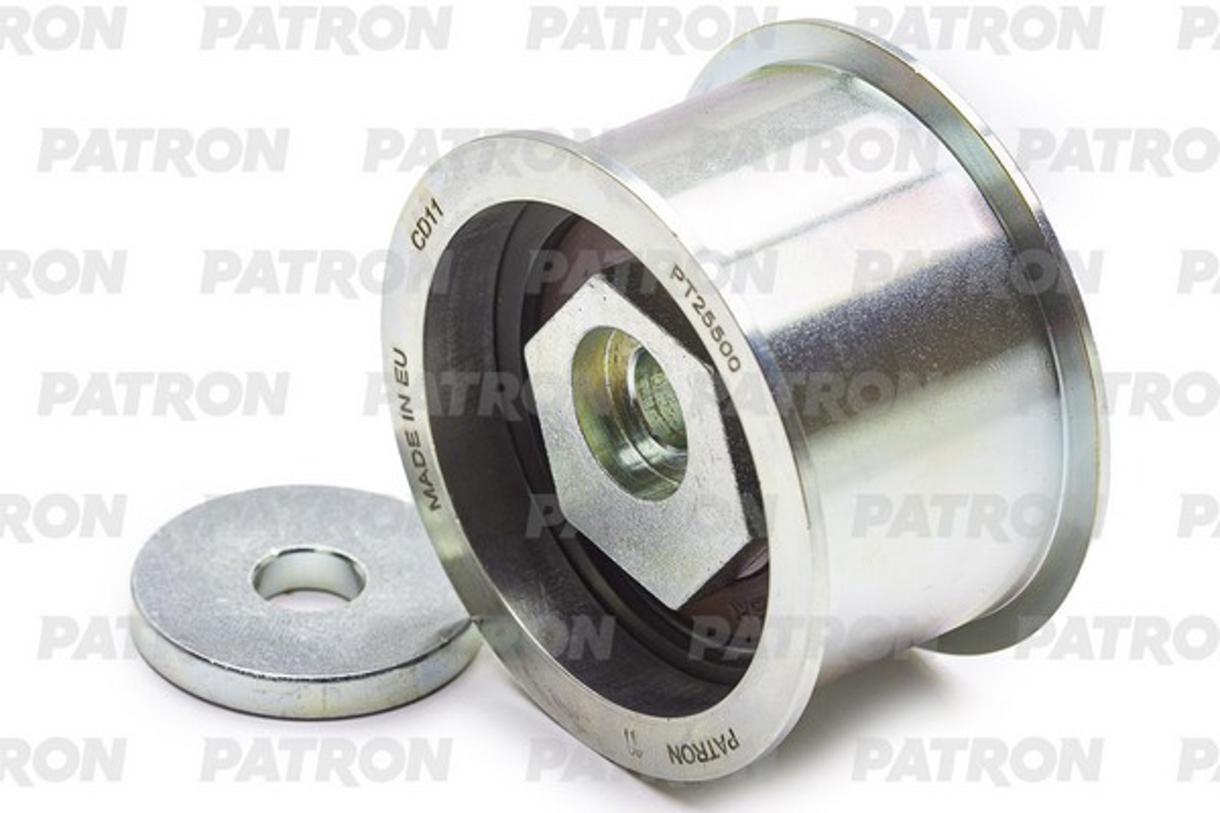 PATRON pt25500 - Ролик промежуточный ремня ГРМ Opel Calibra 2.5 V6 93-97 Omega 2.5 V6, 3.0 V6 95- Vectra 2.5 V6 93-95 96- Cavalier 2.5 V6 89-95 Sintra 3.0 V6 96-