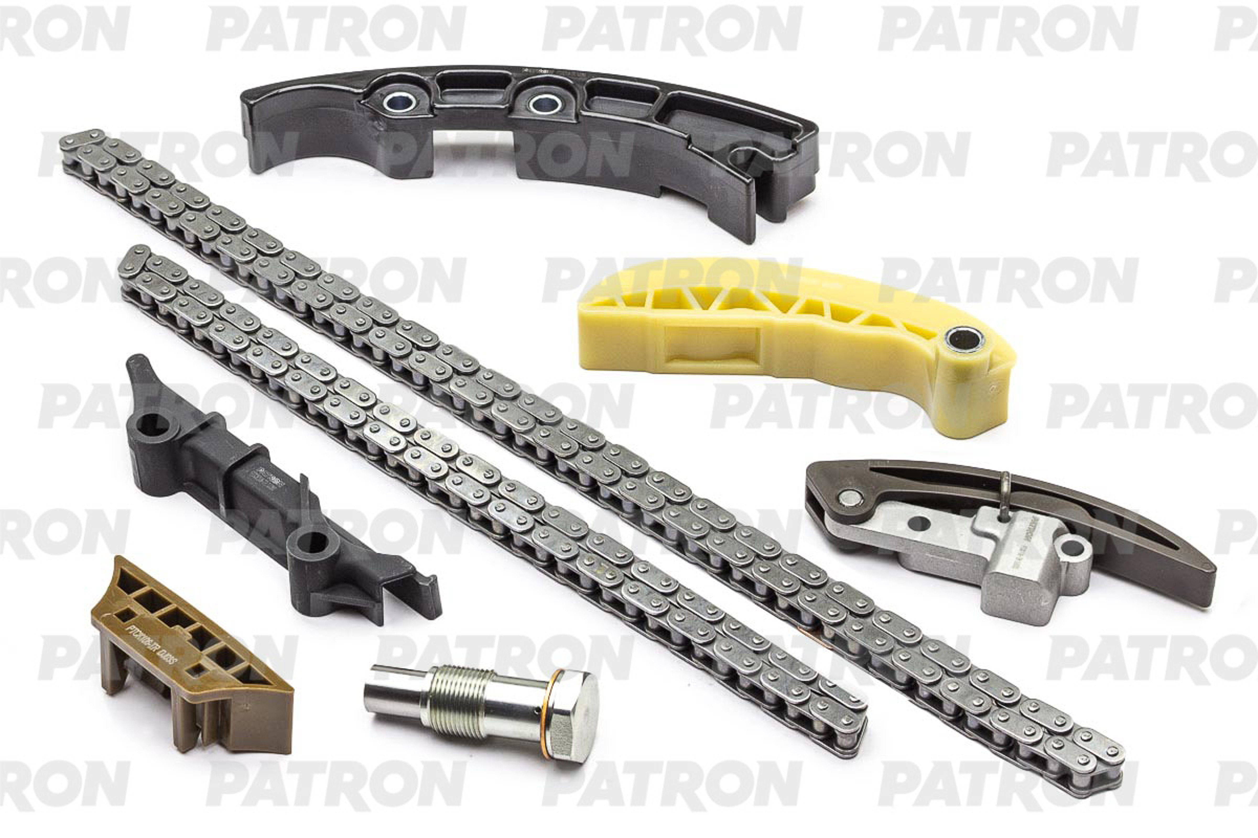 PATRON ptck106 - Комплект цепи ГРМ (Цепь-2, Нат-2, Усп-4) VAG: 2.3i/2.8i/3.2i VR6 00-