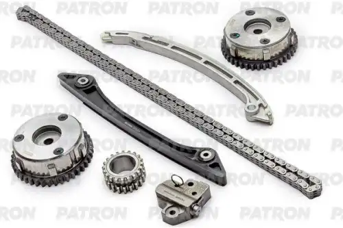 PATRON ptck126 - Комплект цепи ГРМ (Цепь-1, Нат-1, Усп-2, Шест-1, Ф/р-2) FORD Mondeo 2.0 EcoBoost (TPBA) 10>