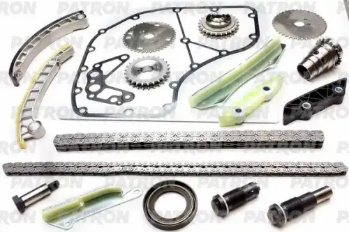 PATRON ptck186 - Комплект цепи ГРМ (Цепь-2, Нат-2, Усп-6, Шест-5, Прокл-2) IVECO: DAILY III/IV 3.0D (Euro 5)