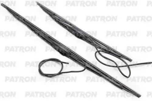 PATRON pwb008 - Щетки стеклоочистителя 65см + 45см к-кт каркасная Hook/под крюк + форсунки RENAULT Avantime (
