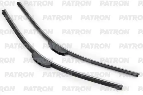 PATRON pwb010 - Щетки стеклоочистителя 65см + 65см к-кт бескаркасная Hook/под крюк распашные PEUGEOT 307 03-0