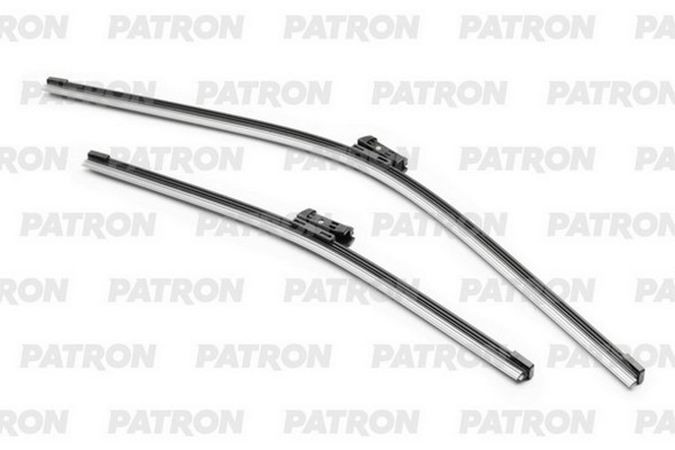 PATRON pwb650hs - Щетки стеклоочистителя 65см + 46см к-кт плоская Push button 16mm VW Golf VII 12- / SKODA Su