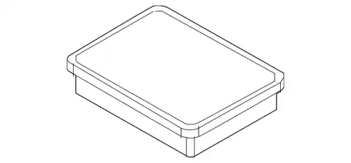 MAZDA py8w133a0 - фильтр воздушный