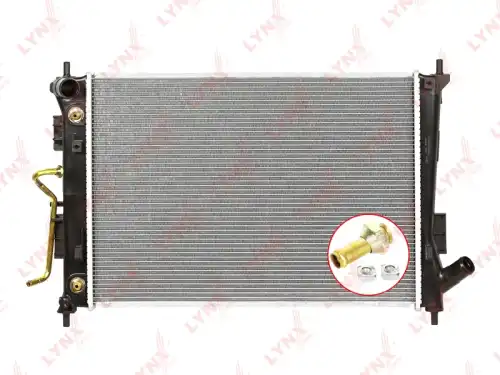LYNXAUTO rb2975 - радиатор системы охлаждения!\ Hyundai Creta AT 15>