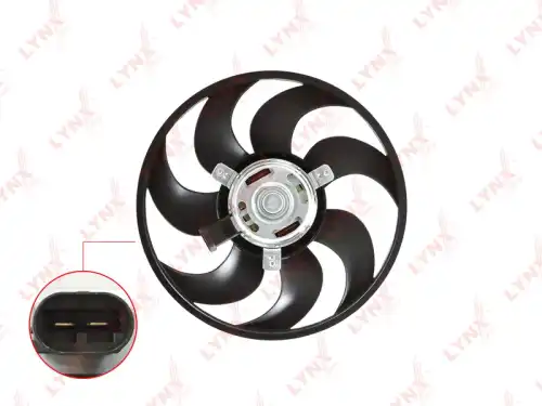 LYNXAUTO rf1658 - вентилятор охлаждения
