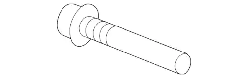 MAZDA s47p33998 - БОЛТ СУППОРТА НИЖНИЙ MAZDA CX-7