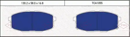 TATSUMI tca1055 - колодки дисковые перед.