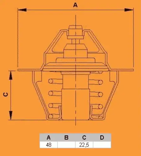 CALORSTAT BY VERNET th489887 - термостат