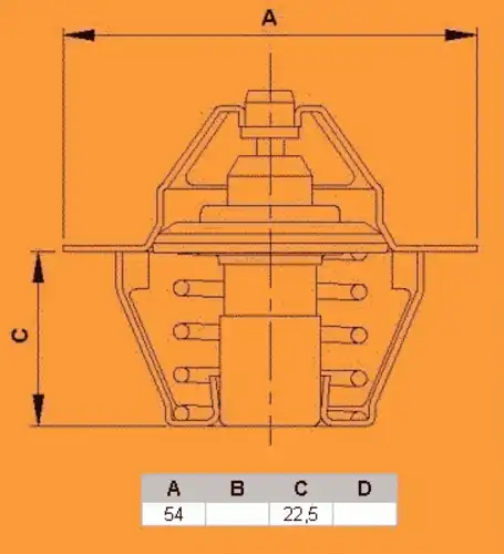CALORSTAT BY VERNET th596288 - Термостат