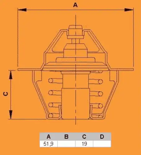 CALORSTAT BY VERNET th705088 - термостат