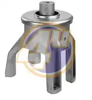 4U vvem00057 - ПОДУШКА ДВИГ ЗАДН VW T5 2.5TDI 03-