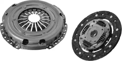 SASSONE y229 - Комплект сцепления без выжимного OPEL: ASTRA G 1.6,1.7TD 98-,MERIVA 03-,VECTRA B,C,ZAFIRA,COMBO