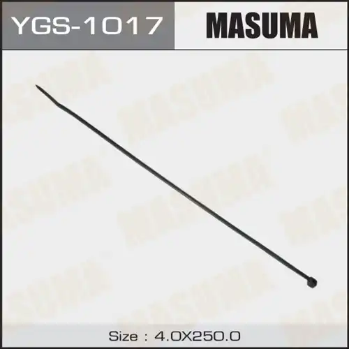 MASUMA ygs1017 - хомут пластиковый черный! 4х250\