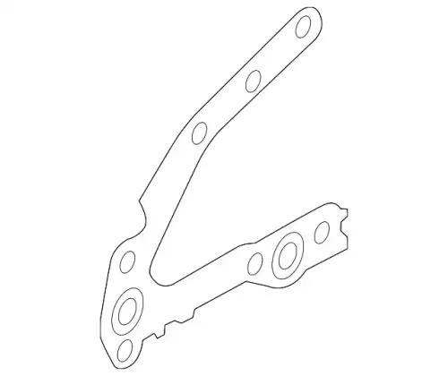 MAZDA zj0114264 - прокладка масляного насоса металлическая