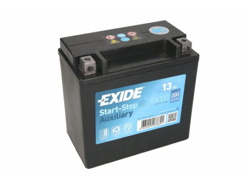 Аккумулятор Exide AGM Start-stop EK131 (13 A/h), 200A L+