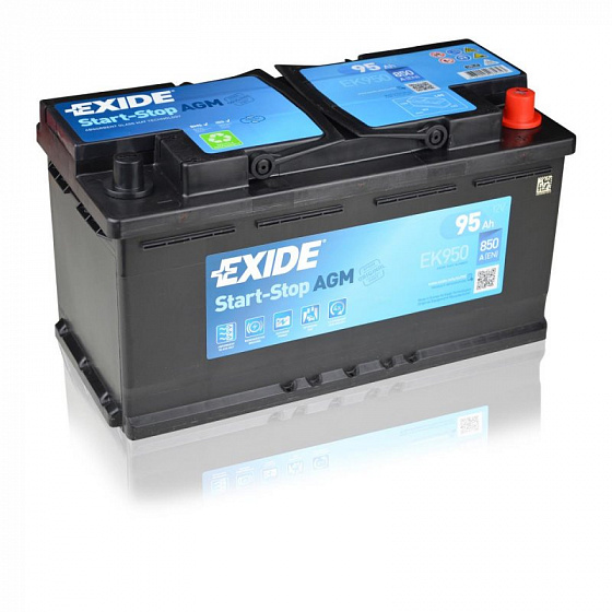 Аккумулятор Exide MICRO-HYBRID EK950 (95 A/h), 850A R+