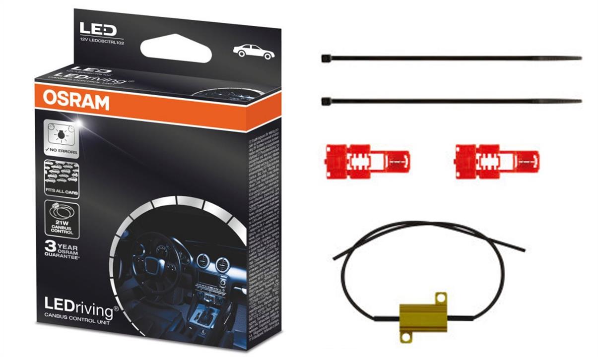 Обманки OSRAM LEDCBCTRL101 LEDriving Canbus Control 5W (2шт) (LEDCBCTRL101) Osram LEDCBCTRL 101
