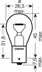 Лампа накаливания P21W 12V 21W (7506ULT) Osram 7506ULT