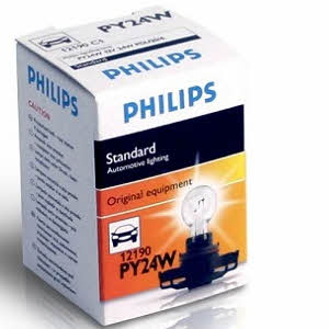 Лампа накаливания желтая PY24W 12V 24W (12190NAC1) Philips 12190NAC1