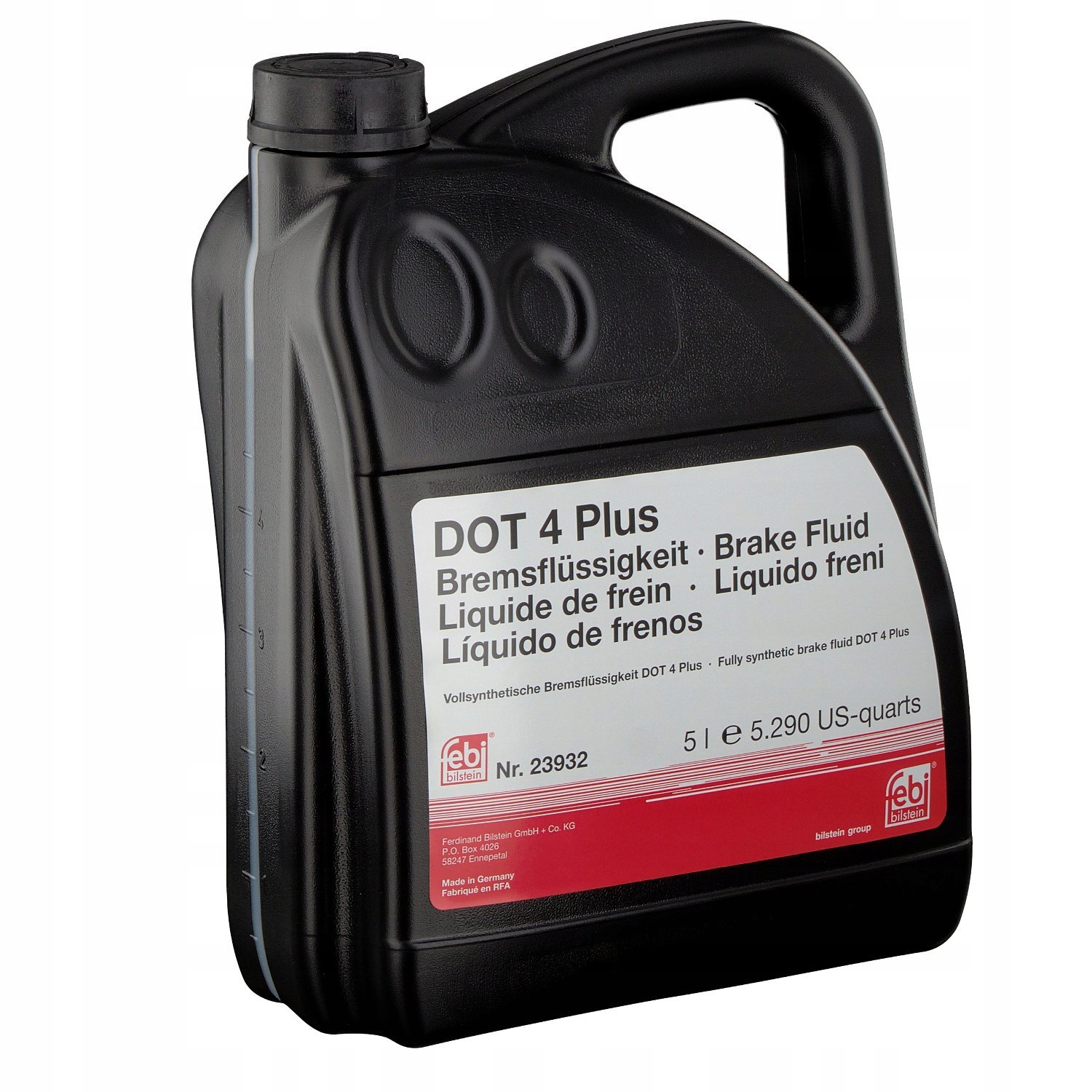 Тормозная жидкость Febi Brake Fluid Plus DOT 4, 5л