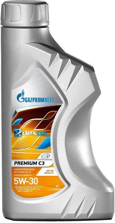 Моторное масло Gazpromneft  Premium C3 5W-30, 1л