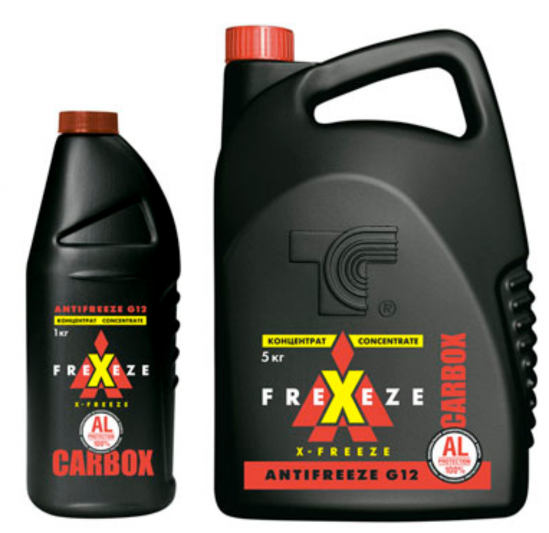 Антифриз X-Freeze Red G11 -40°С готовый 5 кг