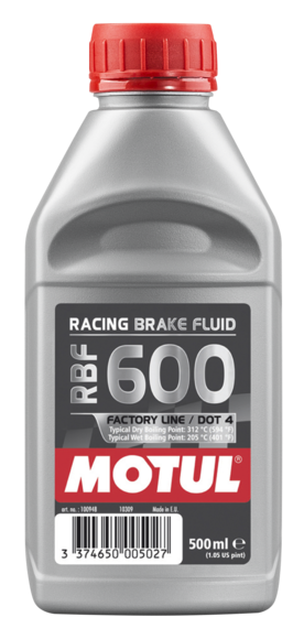 Тормозная жидкость Motul RBF 600 Factory Line DOT 3|DOT 4|DOT 5.1, 0.5л