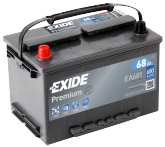 Аккумулятор Exide Premium EA681 (68 A/h), 650A L+