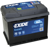 Аккумулятор Exide Excell EB621 (62 A/h), 540A L+