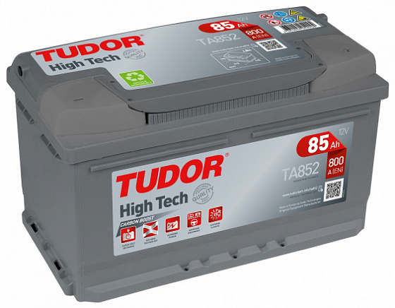 Аккумулятор Tudor High Tech TA852 (85 A/h), 800A R+