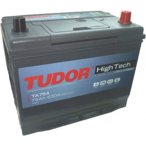 Аккумулятор Tudor High Tech Japan TA754 (75 А/ч), 630A R+